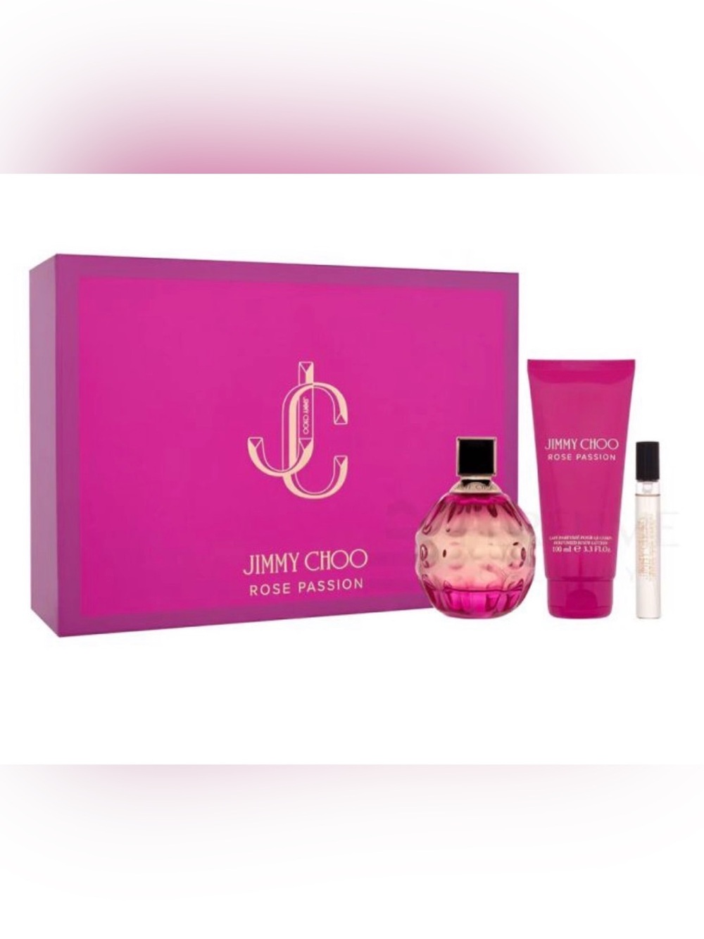 Jimmy Choo Rose Passion 3pc  Gift Set